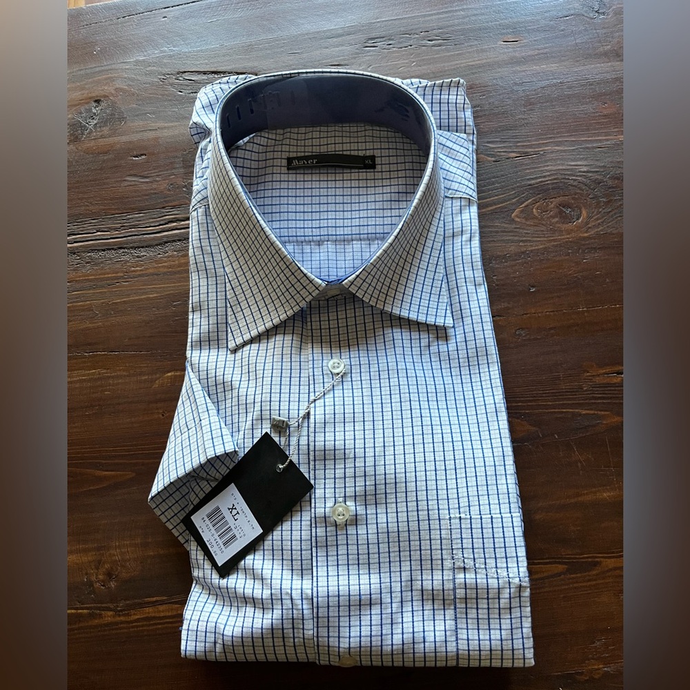 New Mayer Short Sleeve Men’s Dress Shirt